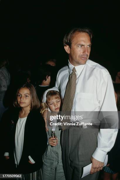 Kevin Costner during the "A Little Princess" Los Angeles premiere at the Directors Guild of America Theatre in Los Angeles, California, United...