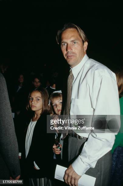 Kevin Costner during the "A Little Princess" Los Angeles premiere at the Directors Guild of America Theatre in Los Angeles, California, United...
