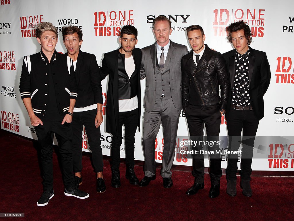One Direction: This Is Us 3D - World Premiere - Inside Arrivals