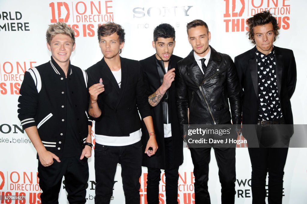 One Direction: This Is Us - World Premiere - Inside Arrivals