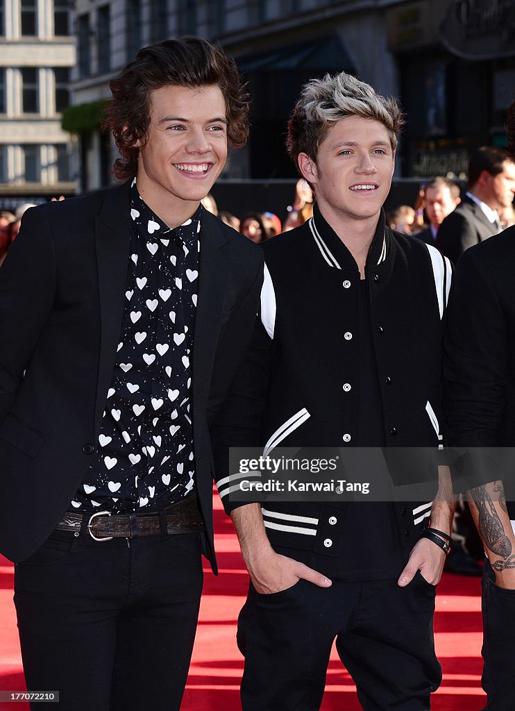 One Direction: This Is Us - World Premiere - Red Carpet Arrivals