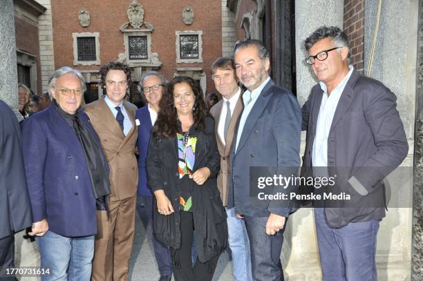 Diego Della Valle, Jay Fielden, Andrea della Valle, Angela Missoni, Brunello Cucinelli, Remo Ruffini