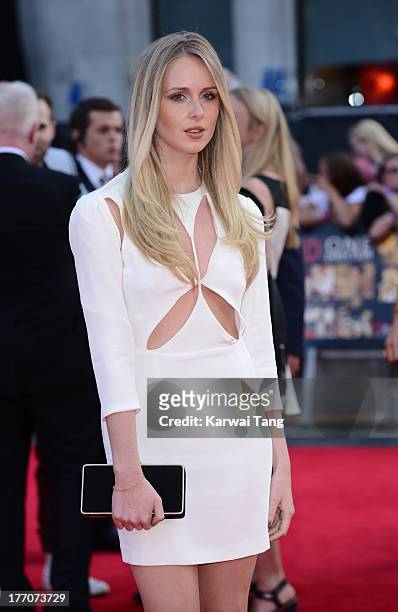 Diana Vickers attends the World Premiere of 'One Direction: This Is Us' at Empire Leicester Square on August 20, 2013 in London, England.