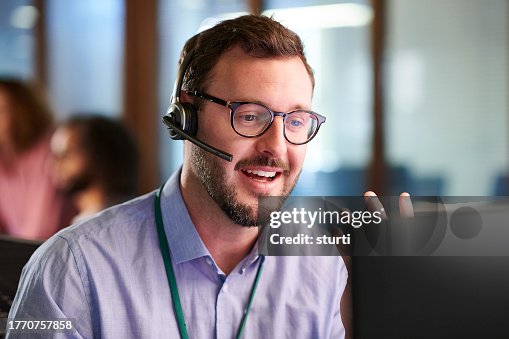Call-center-worker Call-center-worker