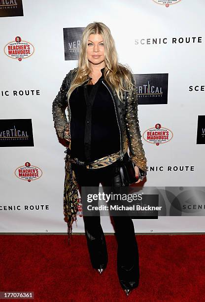 Singer Fergie arrives at the premiere of Vertical Entertainment's "Scenic Route" at Chinese 6 Theater- Hollywood on August 20, 2013 in Hollywood,...