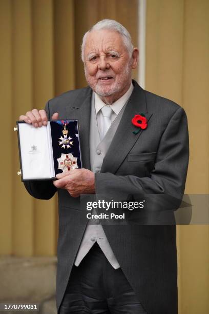 Sir Terry Waite after receiving his Knighthood and being appointed Knight Commander of the Order of St Michael and St George for his services to...
