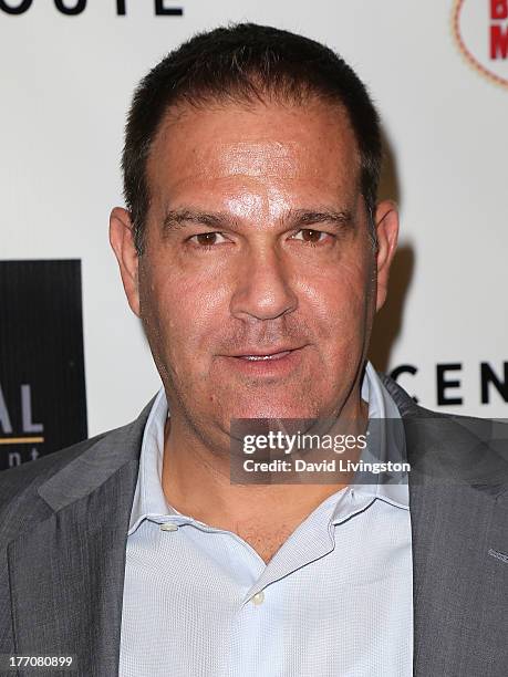 Vertical Entertainment co-president Mitch Budin attends the premiere of Vertical Entertainment's "Scenic Route" at the Chinese 6 Theaters Hollywood...