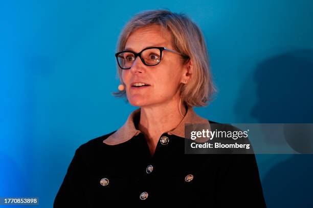 Cornelia Holthausen, director general of macroprudential policy and financial stability at the European Central Bank, at the Central Bank of Ireland...