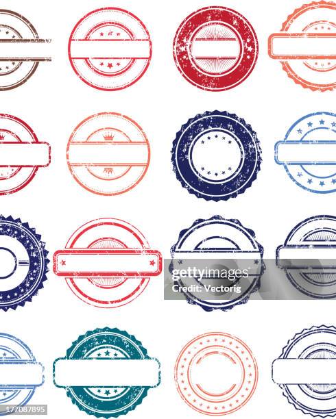 illustrazioni stock, clip art, cartoni animati e icone di tendenza di francobolli - timbro-del-passaporto