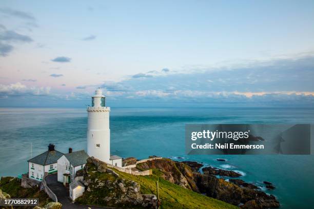 start point lighthouse - start point lighthouse stock pictures, royalty-free photos & images