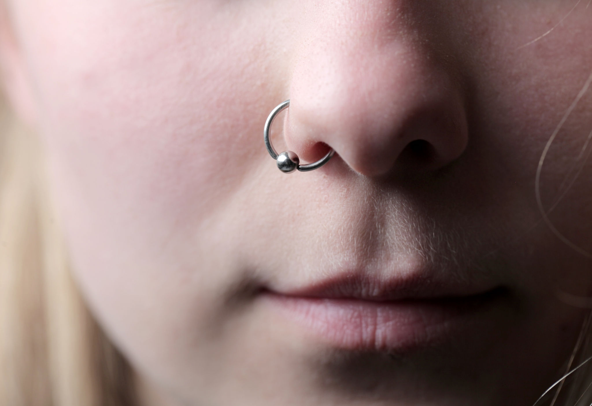 nostril piercing