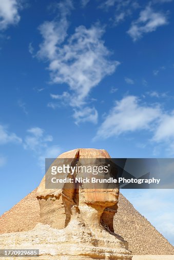 The Sphinx, Giza, Egypt.