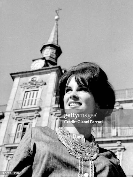 Italian actress Antonella Lualdi. , Madrid, Spain, 1972.