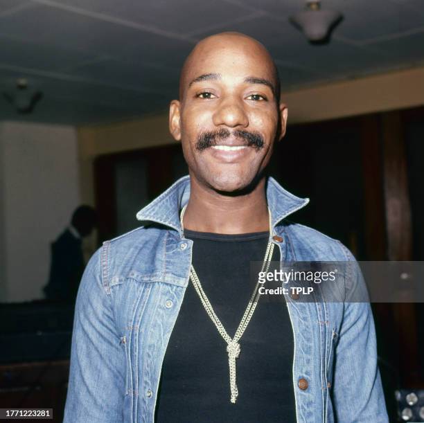 Portrait of Jamaican-born British Funk, Soul, and Pop musician Errol Brown, of the group Hot Chocolate, London, England, September 10, 1976.