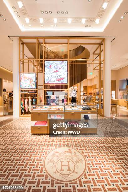 Inside Hermès renovated San Francisco store.