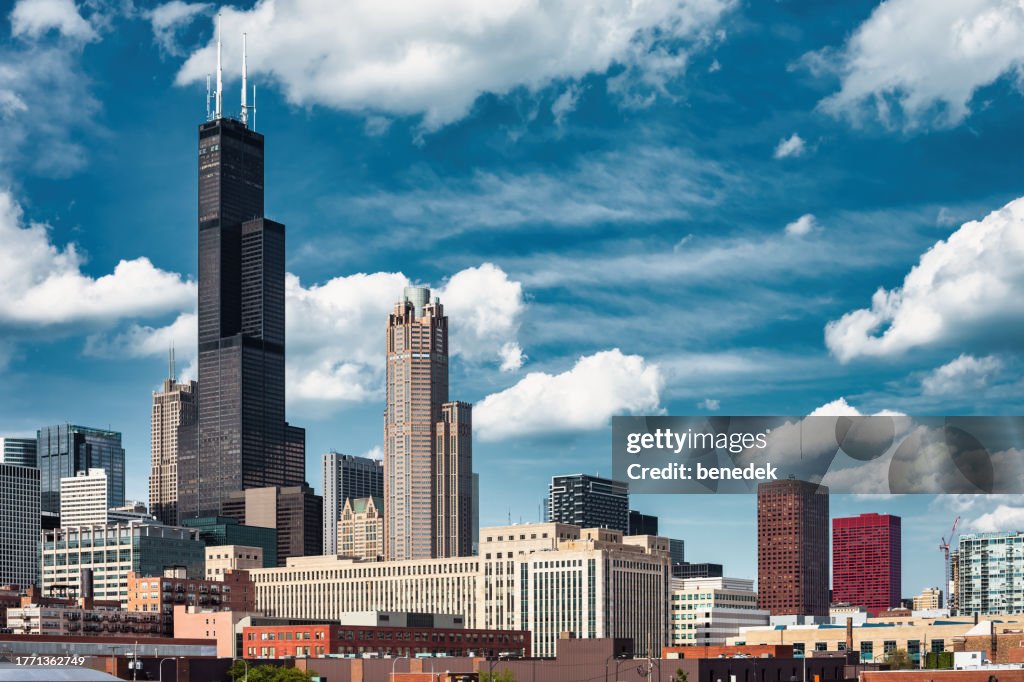 Chicago EUA Skyline