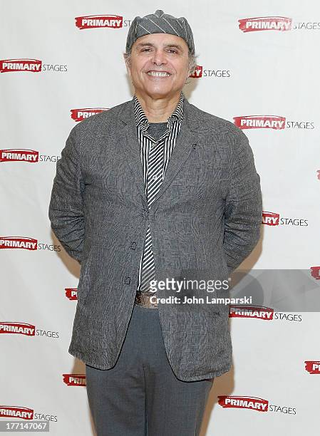 Joe Pantoliano attends the cast meet and greet for the upcoming Off-Broadway production "Bronx Bombers" at Playwrights Horizons Rehearsal Studios on...