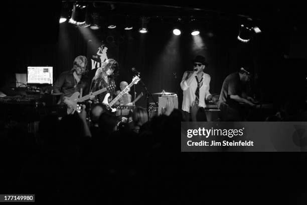 Scott Weiland and The Wildabouts perform at the Viper Room during the Sunset Strip Music Festival in Los Angeles, California on August 2, 2013.