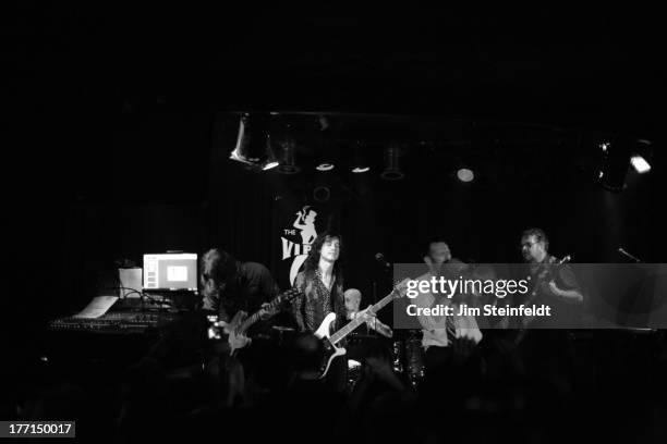 Scott Weiland and The Wildabouts perform at the Viper Room during the Sunset Strip Music Festival in Los Angeles, California on August 2, 2013.