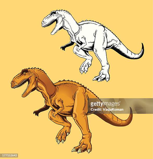ilustrações de stock, clip art, desenhos animados e ícones de tyrannosaur rex - pinça