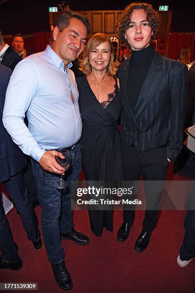 Stan Ruland Bülent Sharif, Tina Ruland and her son Jahvis Ruland during the ...