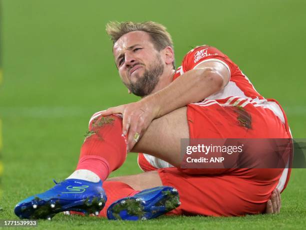 Harry Kane of FC Bayern Munchen during the Bundesliga match between Borussia Dortmund and FC Bayern Mnchen at Signal Iduna Park on November 4, 2023...