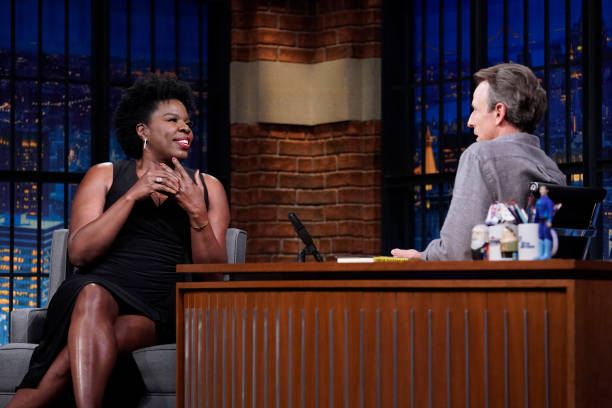 NY: NBC'S "Late Night with Seth Meyers" - Leslie Jones, Judd Apatow, RETT MADISON (Band Sit-in: Justin Faulkner)