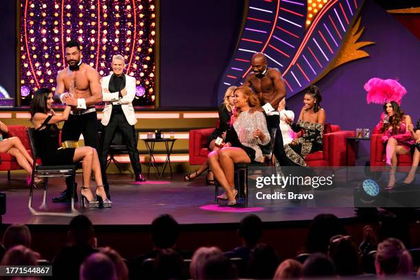 BravoCon Live with Andy Cohen! Bravo's Showgirls from Paris Theater in Las Vegas, NV on Sunday, November 5, 2023" -- Pictured: Heather Dubrow,...