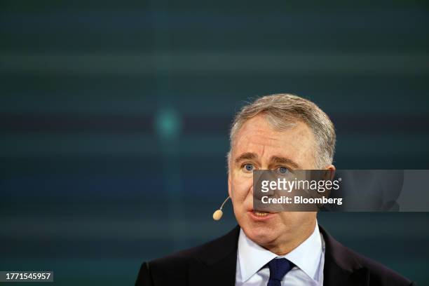 Ken Griffin, chief executive officer and founder of Citadel Advisors LLC, during the Bloomberg New Economy Forum in Singapore, on Thursday, Nov. 9,...