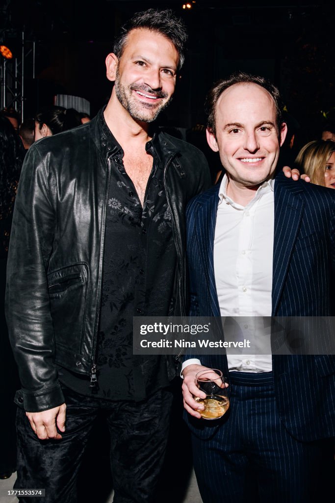 Paul Arnhold and Scott Rothkopf at the 2023 Creative Time Gala at ...