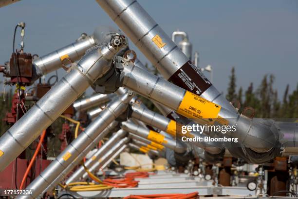 Wellpad 149 Oil Well Pad Stock Photos, High-Res Pictures, and Images - Getty Images