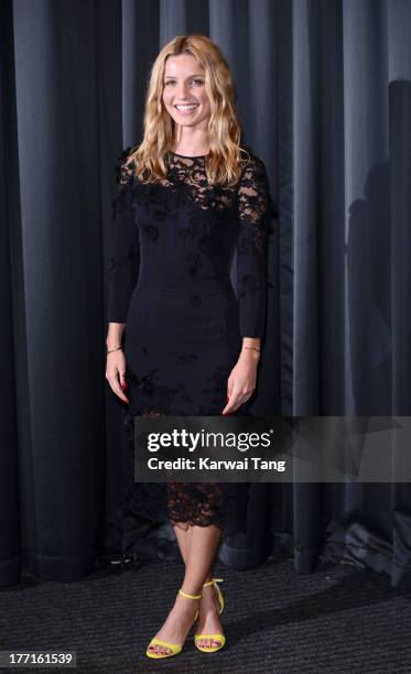 Annabelle Wallis attends the screening of 'Peaky Blinders' held at the BFI Southbank on August 21, 2013 in London, England.