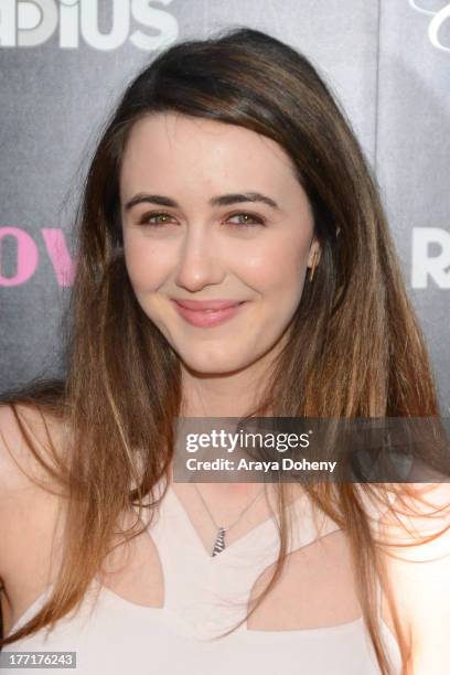 Madeline Zima attends the premiere of RADiUS-TWC's 'Lovelace' at the Egyptian Theatre on August 5, 2013 in Hollywood, California.