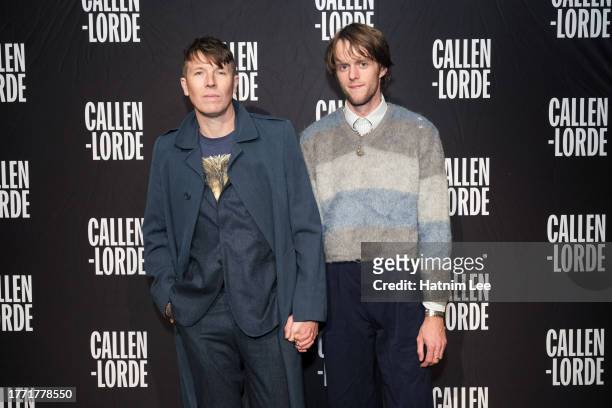 Ryan McGinley and Marc Armitano attend the 23rd annual Callen-Lorde Community Health Awards at Pier Sixty at Chelsea Piers on November 02, 2023 in...