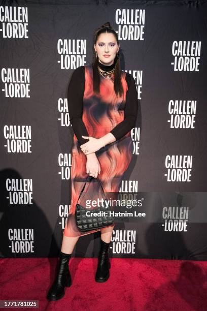 Stef Dolson attends the 23rd annual Callen-Lorde Community Health Awards at Pier Sixty at Chelsea Piers on November 02, 2023 in New York City.