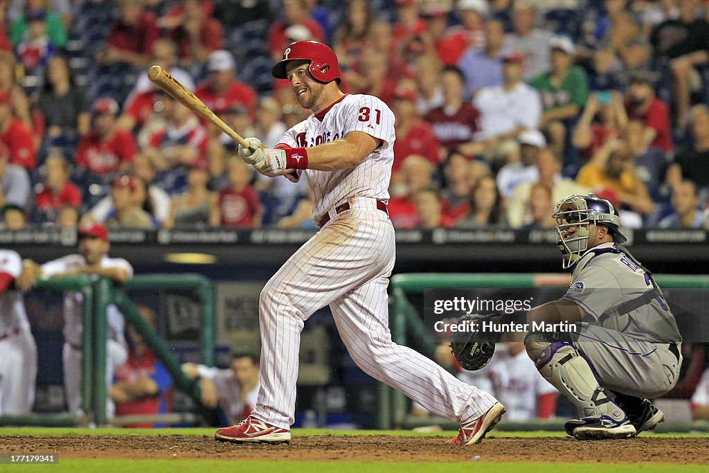 Colorado Rockies v Philadelphia Phillies