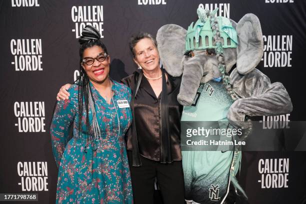 Lanita A. Ward-Jones and Karen Sauvigné attend the 23rd annual Callen-Lorde Community Health Awards at Pier Sixty at Chelsea Piers on November 02,...