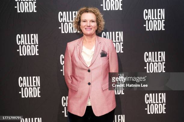 Sue Wicks attends the 23rd annual Callen-Lorde Community Health Awards at Pier Sixty at Chelsea Piers on November 02, 2023 in New York City.