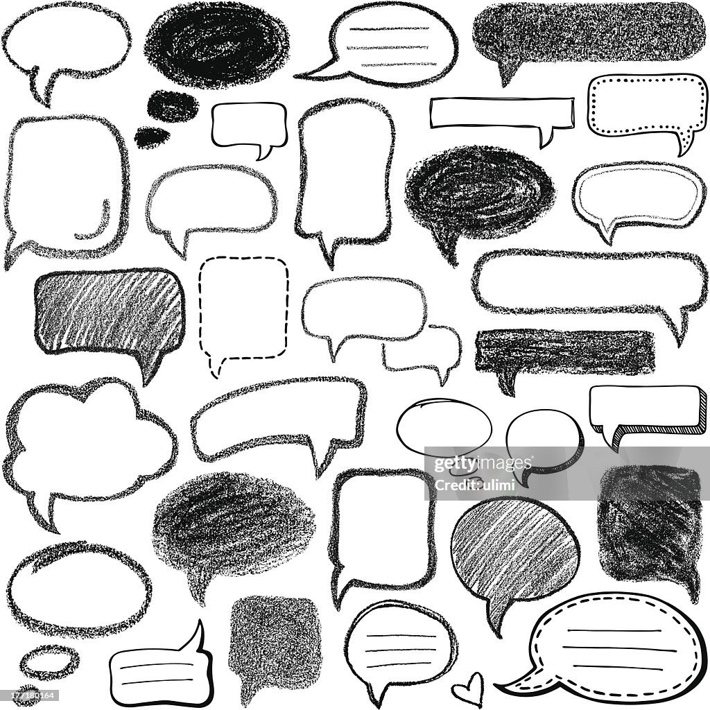 Speech bubbles