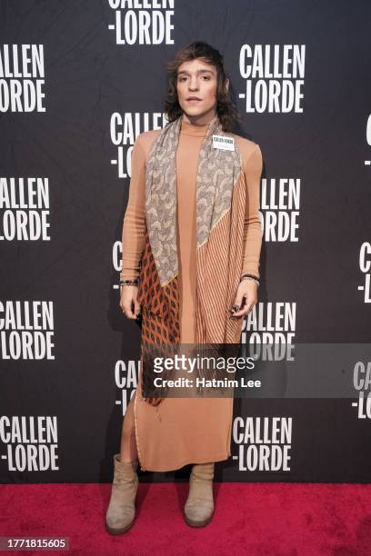 Zoe Touloupis attends the 23rd annual Callen-Lorde Community Health Awards at Pier Sixty at Chelsea Piers on November 02, 2023 in New York City.