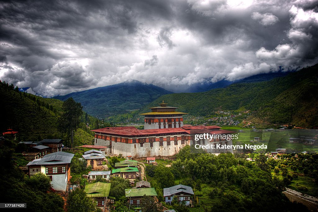 Rinpung Dzong at Paro, Bhutan