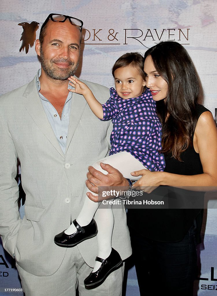 Actor Billy Zane, his daughter Eva Zane and model Candice Neil attend ...