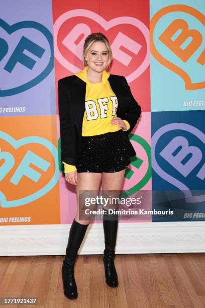 Ava Phillippe attends the Big Feelings Brand Launch Party on November 02, 2023 in New York City.