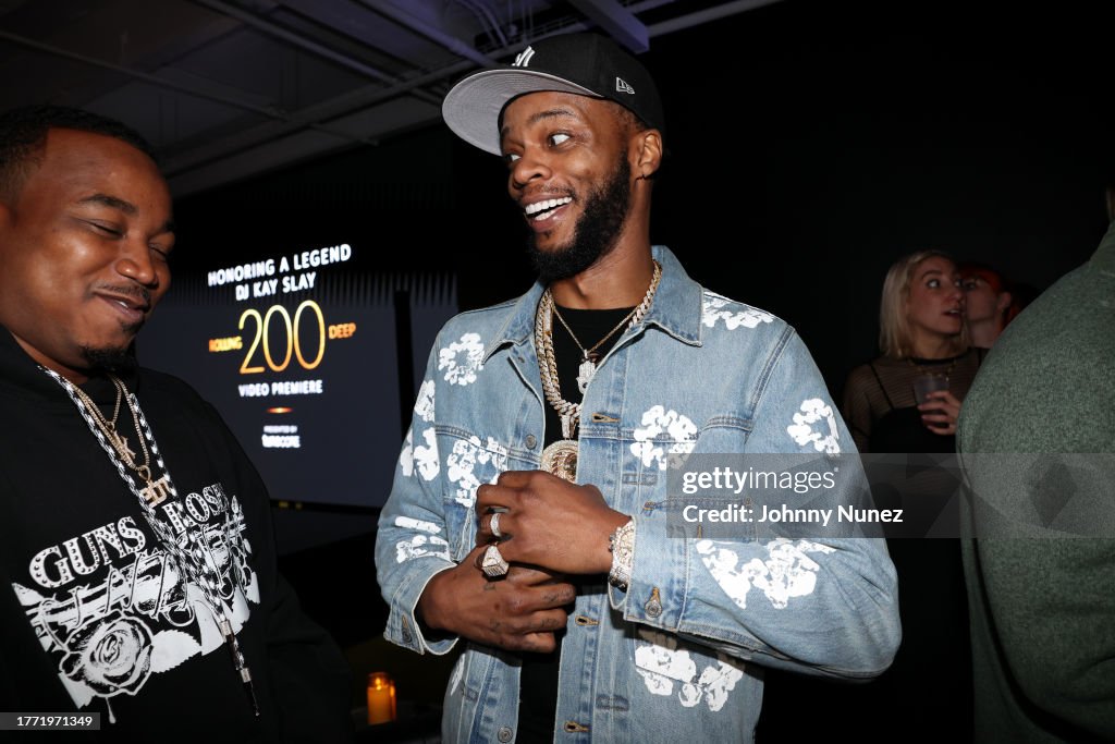 K Slay Rapper Papoose attends The Rolling 200 Deep by DJ Kay Slay Video Premiere on ...