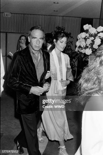 Daniel Melnick and H.H. Brown attend a screening in Hollywood, California, on June 27, 1978.