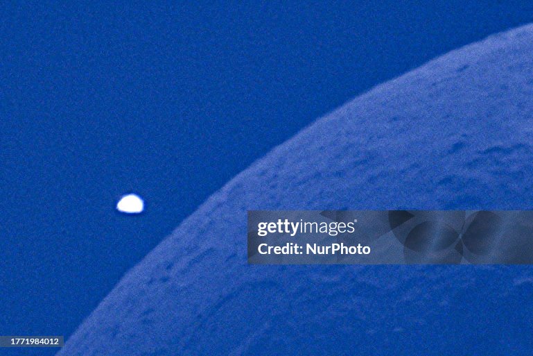 Lunar Occultation Of Venus From Italy