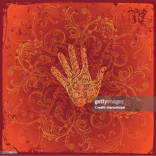 208 Palmistry Hand High Res Illustrations - Getty Images