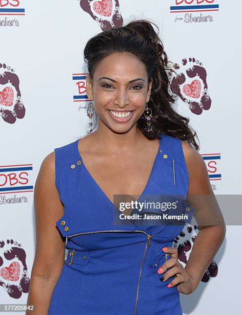 Nadia Dawn attends the Bobs From Skechers Summer Soiree at SkyBar at the Mondrian Los Angeles on August 21, 2013 in West Hollywood, California.