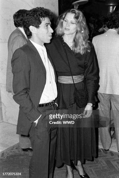 Kathalyn Jones attends a party at Pastel, a restaurant on Rodeo Drive in Beverly Hills, on January 18, 1983.