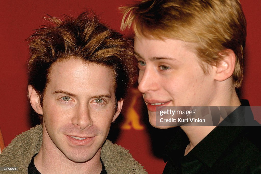 Actor Seth Green and actor Macaulay Culkin field questions from... News ...